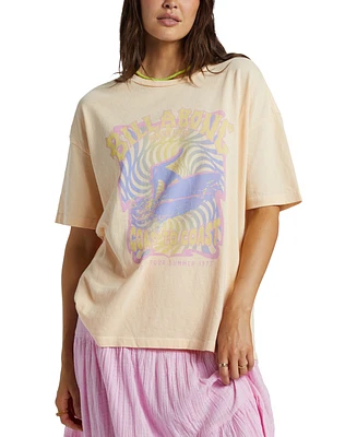 Billabong Juniors' Since 73 Oversized Cotton T-Shirt