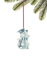 Holiday Lane Northern Lights Blue & White Fox Ornament, Created for Macy's