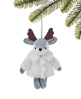 Holiday Lane Northern Lights Reindeer with Coat Ornament, Exclusively at Macy's