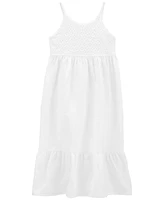 Carter's Little and Big Girls Gauze Midi Dress