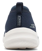 Skechers Women's Go walk 6 - Clear Virtue Slip-On Walking Sneakers from Finish Line