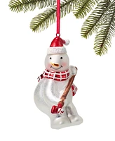 Holiday Lane Sports and Hobbies Ice Hockey Snowman Ornament, Exclusively at Macy's