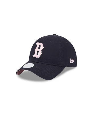 New Era Women's Navy Boston Red Sox 2024 Mother's Day 9TWENTY Adjustable Hat