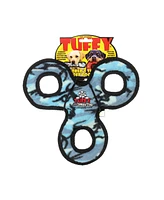 Tuffy Jr 3WayTug Camo Blue, Dog Toy