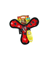 Tuffy Jr Boomerang Red Paw, Dog Toy