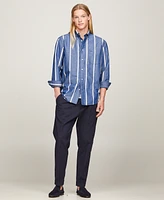 Tommy Hilfiger Men's Regular-Fit Space Stripe Shirt