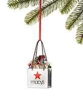 Holiday Lane Macy's Full Gift Bag with Macy's Star Ornament, Created for Macy's