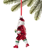 Holiday Lane Sports Pickle Ball Santa Ornament, Created for Macy's