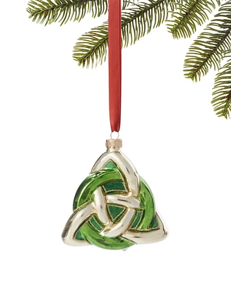 Holiday Lane Around the World Glass Trinity Ornament, Created for Macy's