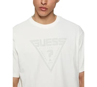 Guess Men's Alino Acid-Washed Logo Graphic T-Shirt