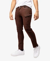 X-Ray Men's Slim-Fit Stretch Twill Cargo Pants