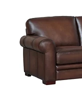 Brookfield 70" Top Grain Leather Loveseat