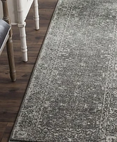 Safavieh Evoke EVK270 Grey and Ivory 2'2" x 9' Runner Area Rug