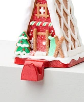 Holiday Lane Christmas Cheer White & Red Ski Home Stocking Holder, Created for Macy's