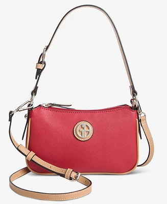 Giani Bernini Saffiano Baguette Shoulder Bag, Created for Macy's