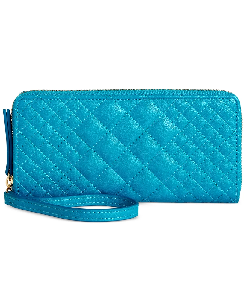 I.n.c. International Concepts Hazel Zip Around Quilted Wallet, Created for Macy's