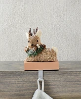 Holiday Lane Woodland Deer Stocking Holder, Created for Macy's