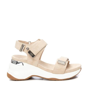 Xti Women's Wedge Double Strap Sandals By