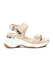 Xti Women's Wedge Double Strap Sandals By