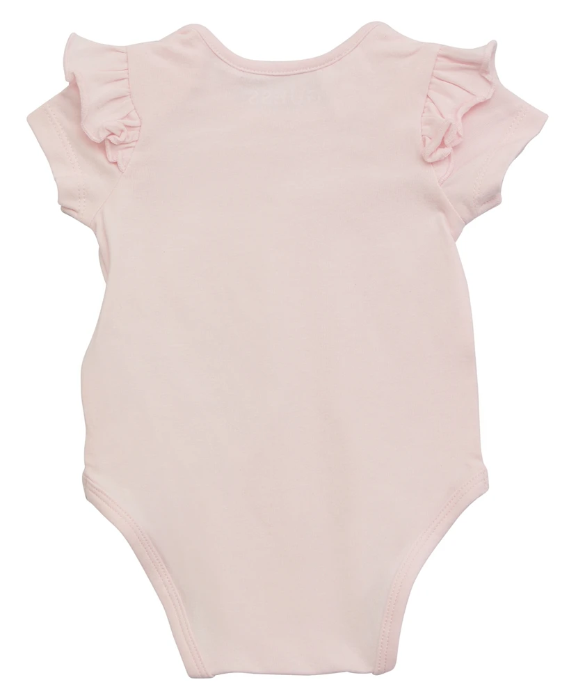 Guess Baby Girls Bodysuit and Embroidered Bubble