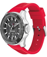 Tommy Hilfiger Men's Quartz Silicone Watch 46mm