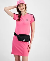 adidas Women's Essentials 3-Stripes T-Shirt Dress