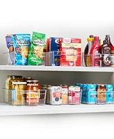 Cheer Collection Space Saving Fridge and Pantry Organizer Bin - 14.5" x 8.5 x 3.5"