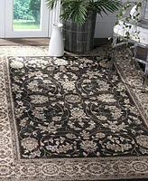 Safavieh Lyndhurst LNH340 Anthracite and Cream 3'3" x 5'3" Area Rug