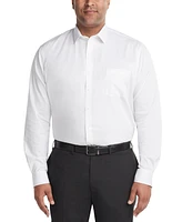 Van Heusen Men's Big & Tall Solid Dress Shirt