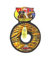 Tuffy Mega Jr Ring Tiger, 2-Pack Dog Toys