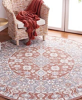 Safavieh Blair Washable 206 BLR206 6'7x6'7 Round Area Rug