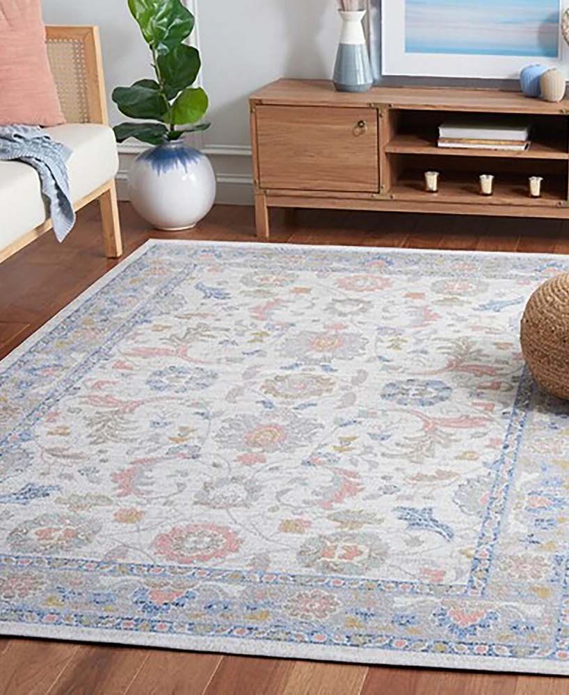 Safavieh Bayside Washable 120 Bay120 6'7x6'7 Square Area Rug