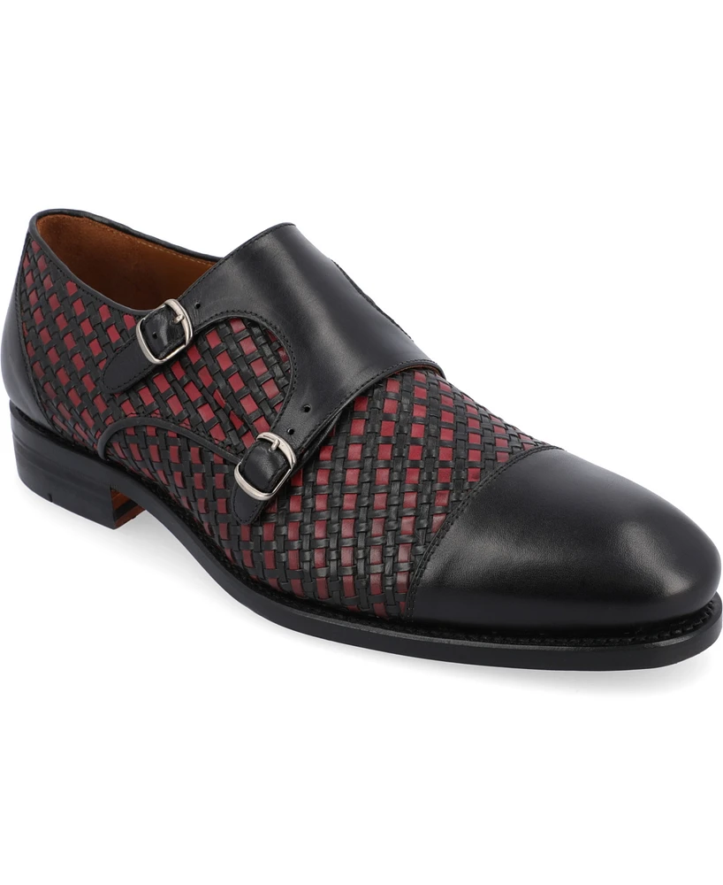 Taft Men's Lucca Double Monk Strap Dress Shoe