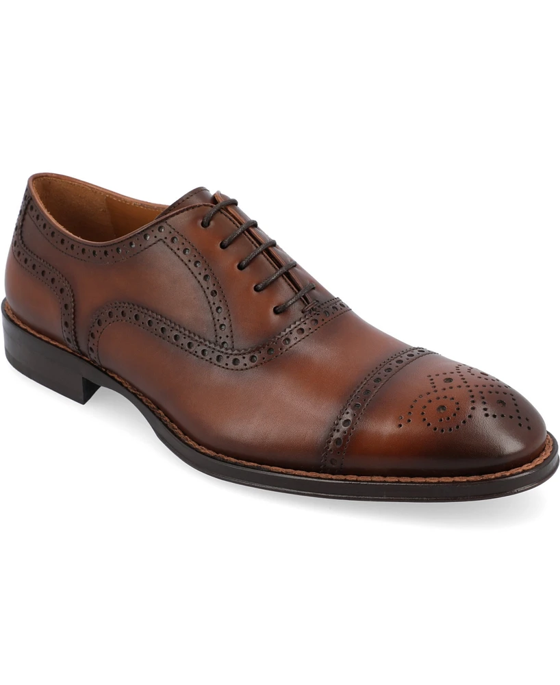 Taft Men's Noah Lace-up Dress Cap-Toe Shoe