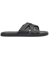 Vince Camuto Men's Naele Crisscross Slide Sandals