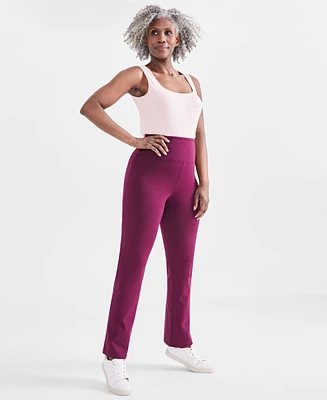 Style & Co Petite High-Rise Bootcut Leggings, Created for Macy's