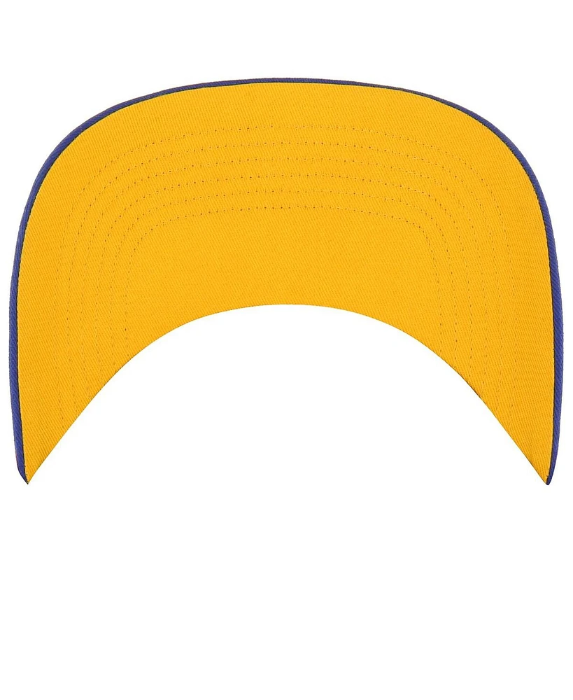 47 Men's Blue St. Louis Blues Overhand Logo Side Patch Hitch Adjustable Hat