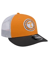 New Era Men's Tennessee Orange Tennessee Volunteers Throwback Circle Patch 9fifty Trucker Snapback Hat