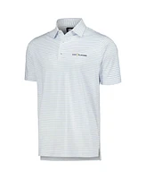 FootJoy Men's White The Players Lisle Classic Stripe ProDry Polo