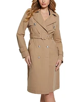 Guess Women's Jade Double-Breasted Belted Trench Coat