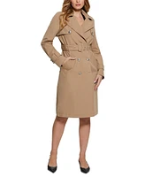 Guess Women's Jade Double-Breasted Belted Trench Coat