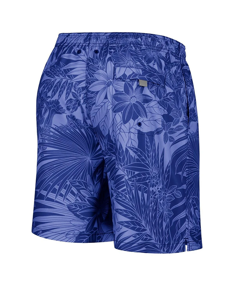 Tommy Bahama Men's Blue Detroit Lions Santiago Palms Board Shorts