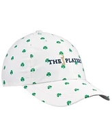 Imperial Men's White The Players Allover Shamrock Print Alter Ego Adjustable Hat