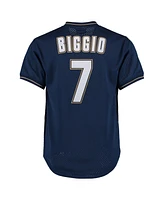 Mitchell Ness Men's Craig Biggio Navy Houston Astros Cooperstown Collection Batting Practice Jersey