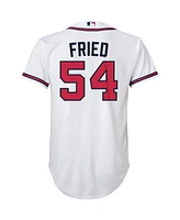 Youth Nike Max Fried White Atlanta Braves Alternate Replica Player Jersey