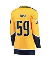 Fanatics Branded Women's Roman Josi Gold Nashville Predators Home Breakaway Player Jersey