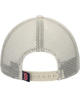 New Era Men's Stone Boston Red Sox Game Day 9Twenty Adjustable Trucker Hat