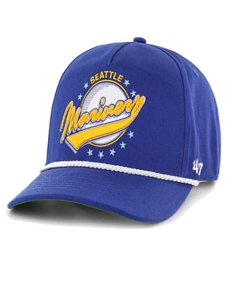 47 Brand Men's Royal Seattle Mariners Wax Pack Collection Premier Hitch Adjustable Hat