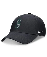 Nike Men's Navy Seattle Mariners Evergreen Club Performance Adjustable Hat