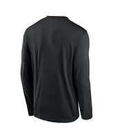 Nike Men's Black Baltimore Orioles Authentic Collection Practice Performance Long Sleeve T-Shirt